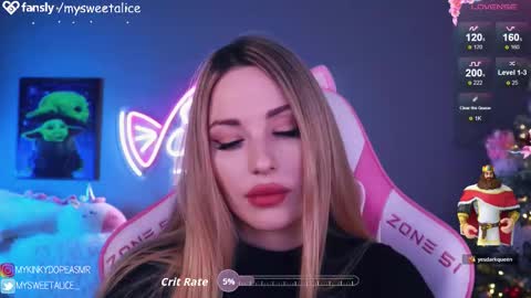 mysweetalice online show from January 31, 2026, 7:45 pm