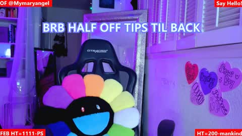 mymaryangel online show from February 6, 2025, 2:22 am