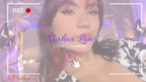 Snapshot of nahia_low chatting on March 2, 2025, 3:45 am  Valeria  online show from March 2, 2025, 3:45 am
