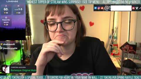 Nel Parker online show from February 8, 2025, 4:47 am