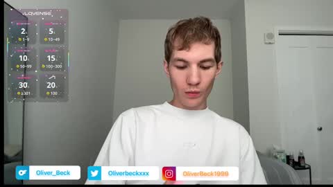 Oliver Beck online show from September 10, 2025, 6:30 pm