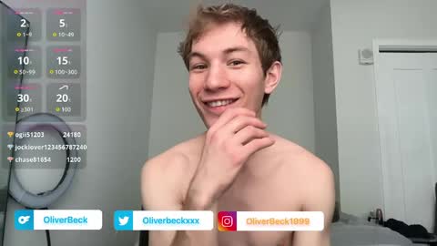 Oliver Beck online show from April 16, 2026, 5:58 pm