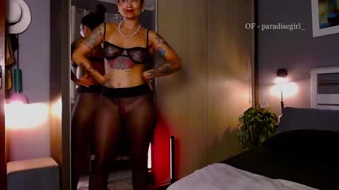 Snapshot of paradisegirl_ chatting on February 9, 2025, 11:25 pm My alter ego Betinna Flowers - a tattooed Miss - Are you missing me come in here - online show from February 9, 2025, 11:25 pm