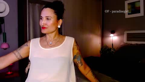 Snapshot of paradisegirl_ chatting on February 17, 2025, 10:36 pm My alter ego Betinna Flowers - a tattooed Miss - Are you missing me come in here - online show from February 17, 2025, 10:36 pm