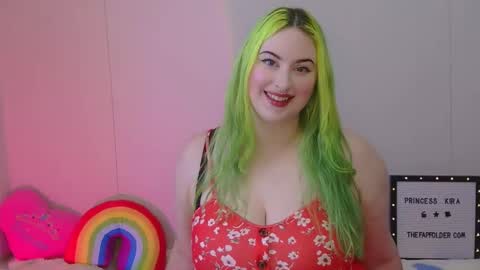 Princess Kira online show from December 5, 2025, 3:09 pm