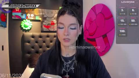 ROMINA OWEN online show from November 6, 2025, 6:47 am