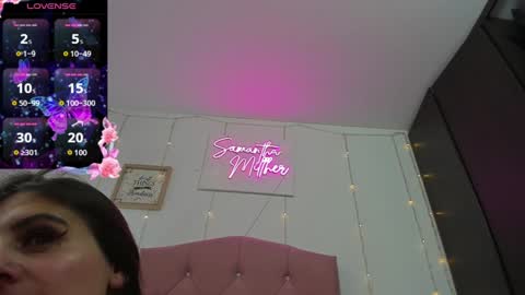 Snapshot of samanthamillher1 chatting on December 10, 2024, 5:33 pm Samy online show from December 10, 2024, 5:33 pm