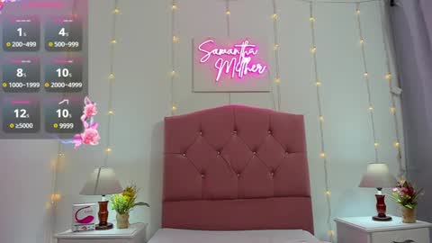 Snapshot of samanthamillher1 chatting on January 8, 2025, 7:24 am Samy online show from January 8, 2025, 7:24 am