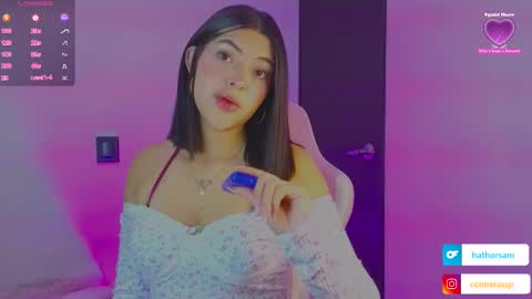 Snapshot of samara_lam chatting on September 25, 2025, 12:58 am Sammy  online show from September 25, 2025, 12:58 am