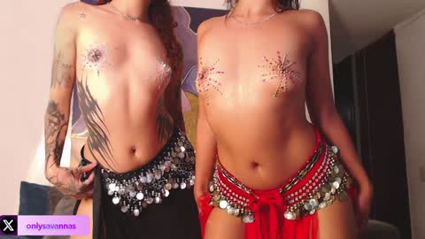 Savannaredhair 33 Angelebony33 online show from January 30, 2025, 11:02 pm