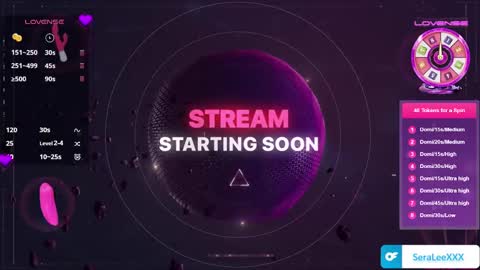 SeraLeeXXX online show from September 22, 2025, 4:42 pm