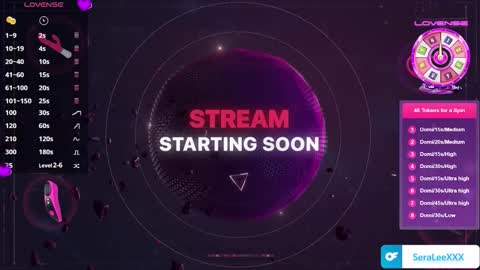 SeraLeeXXX online show from December 16, 2025, 6:35 pm