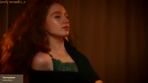 Snapshot of sexualiz_e chatting on September 13, 2025, 8:19 pm Liz online show from September 13, 2025, 8:19 pm