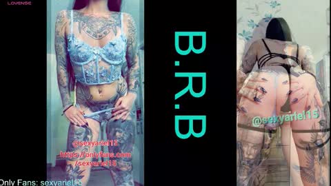 SexyAriel15 online show from March 20, 2026, 4:01 pm