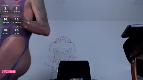 Shantal Chocolet  online show from March 22, 2026, 4:38 am