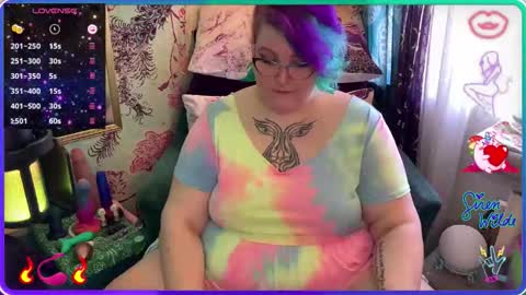 Snapshot of sirenwilde chatting on February 22, 2026, 7:23 pm Siren Wilde online show from February 22, 2026, 7:23 pm