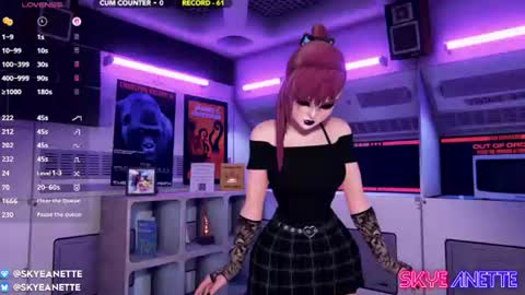 Snapshot of skyeanette chatting on June 19, 2026, 1:10 am SkyeAnette online show from June 19, 2026, 1:10 am