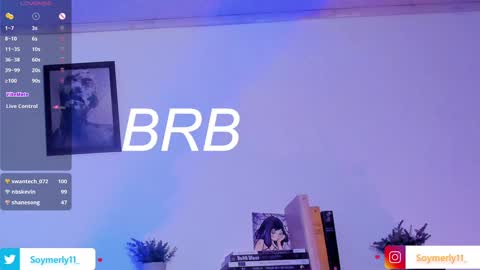 Independent Model Merly online show from January 24, 2025, 10:43 am