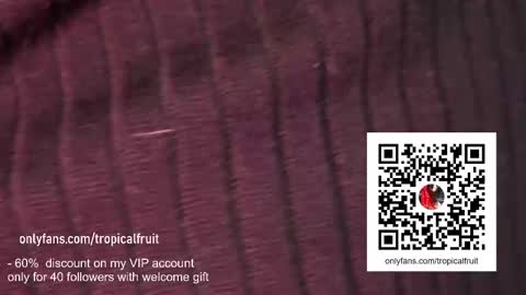 Snapshot of soytropicalfruit chatting on February 19, 2025, 1:29 am You want to talk to me more personal follow me in My Channel VIP 50 the discount online show from February 19, 2025, 1:29 am