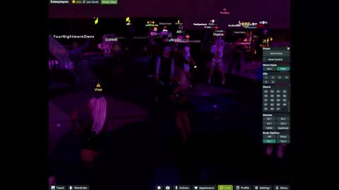 Extasy online show from March 6, 2026, 8:27 pm