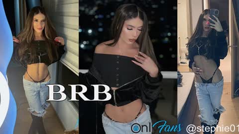 Snapshot of stephie01 chatting on January 14, 2025, 7:06 am estefania online show from January 14, 2025, 7:06 am