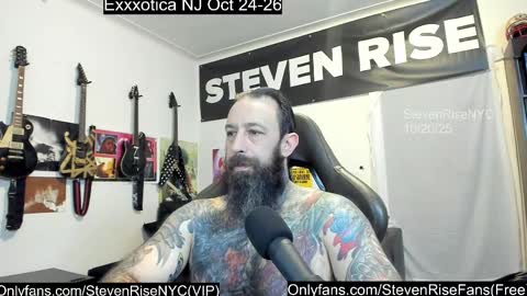 StevenRiseNYC online show from October 20, 2025, 11:54 am