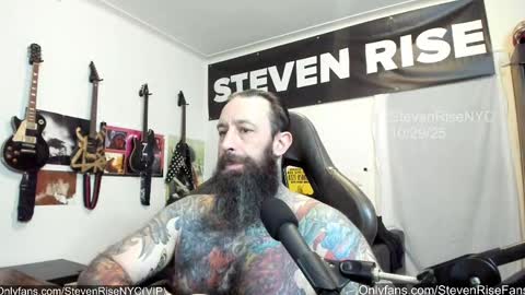 StevenRiseNYC online show from October 29, 2025, 8:32 pm