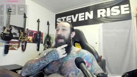 StevenRiseNYC online show from November 22, 2025, 12:59 pm