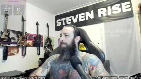 StevenRiseNYC online show from November 30, 2025, 1:31 am