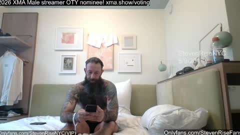 Snapshot of stevenrisenyc chatting on May 11, 2026, 11:05 am StevenRiseNYC online show from May 11, 2026, 11:05 am