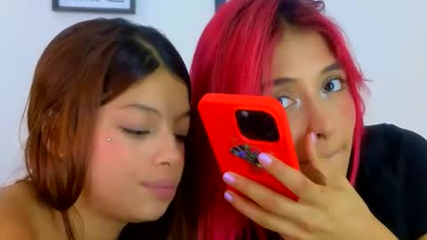 STORMY red hair MARA brown hair.  -------dont forget to follow us online show from February 16, 2025, 5:04 pm
