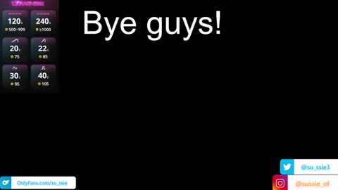 Snapshot of su_ssie chatting on January 4, 2025, 12:59 am su_ssie online show from January 4, 2025, 12:59 am