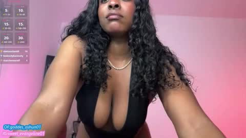 Evangeline online show from October 7, 2025, 2:58 pm