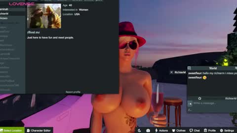 Snapshot of sweet_fleur chatting on September 18, 2025, 11:01 am Fleur online show from September 18, 2025, 11:01 am