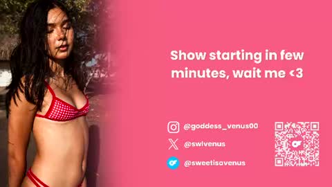 Snapshot of sweetlittlevenus chatting on June 23, 2026, 8:07 pm Venus online show from June 23, 2026, 8:07 pm