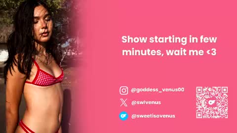 Snapshot of sweetlittlevenus chatting on July 15, 2026, 10:04 pm Venus online show from July 15, 2026, 10:04 pm