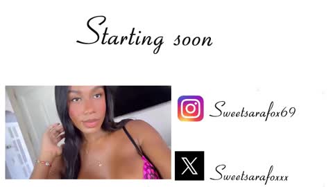 Snapshot of sweetsarafoxxx chatting on October 3, 2025, 6:49 pm Sara Sofia Libra online show from October 3, 2025, 6:49 pm