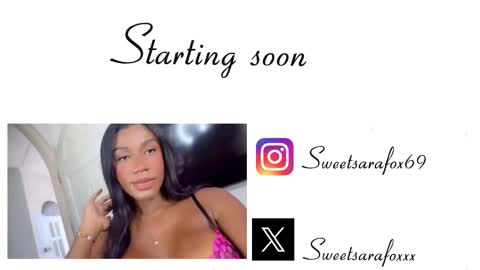 Snapshot of sweetsarafoxxx chatting on October 12, 2025, 1:04 am Sara Sofia Libra online show from October 12, 2025, 1:04 am