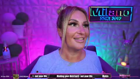TamaraMilano online show from June 4, 2026, 7:58 am