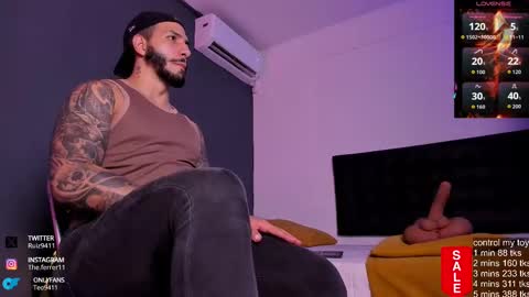 Snapshot of teoferrer chatting on September 11, 2025, 8:31 pm Teo Ferrer online show from September 11, 2025, 8:31 pm