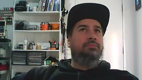 Snapshot of theozbeardguy chatting on July 6, 2026, 12:29 am aussiebeard online show from July 6, 2026, 12:29 am