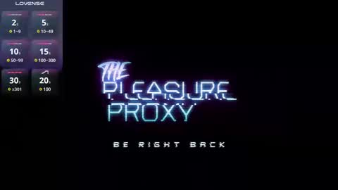 The Pleasure Proxy online show from January 7, 2025, 5:09 pm
