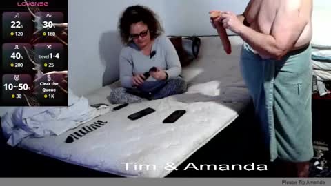 Snapshot of timamanda chatting on February 8, 2026, 10:13 pm Tim Amanda online show from February 8, 2026, 10:13 pm