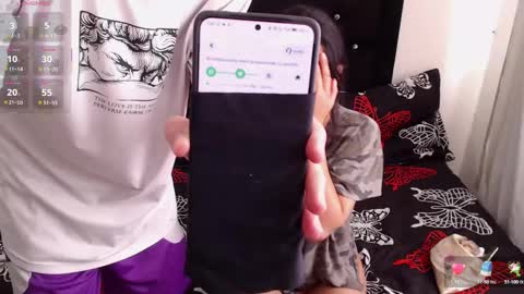 Snapshot of tina_n_charlie chatting on March 6, 2025, 6:05 pm Tina N Charlie online show from March 6, 2025, 6:05 pm