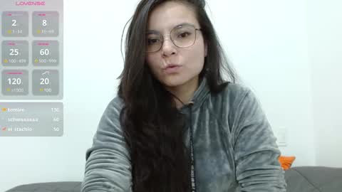 Snapshot of tiny_caroline chatting on February 12, 2025, 2:45 am Tiny Caroline online show from February 12, 2025, 2:45 am