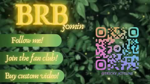 trickykitsune online show from October 16, 2025, 12:06 pm