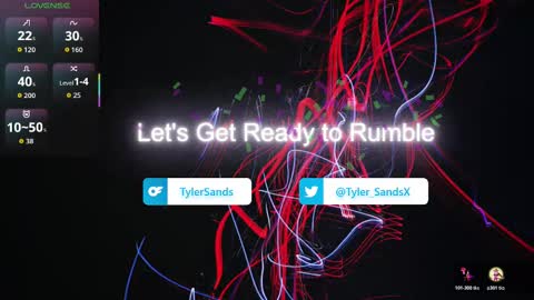 Tyler Sands online show from October 30, 2025, 12:28 pm