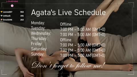 UnnaBella online show from February 8, 2025, 4:57 am