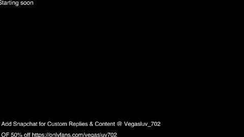 Snapshot of vegasluv702 chatting on February 27, 2025, 11:31 am Vegas Love online show from February 27, 2025, 11:31 am