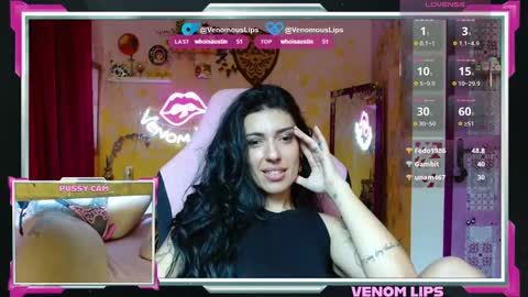 Snapshot of venomouslips chatting on October 13, 2025, 2:39 pm VenomLips online show from October 13, 2025, 2:39 pm